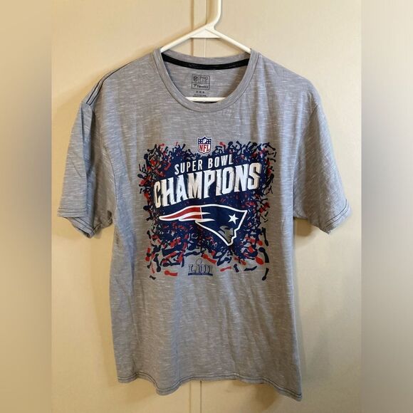NFL Pro Line Patriots Super Bowl Champions T-Shirt - Picture 1 of 3